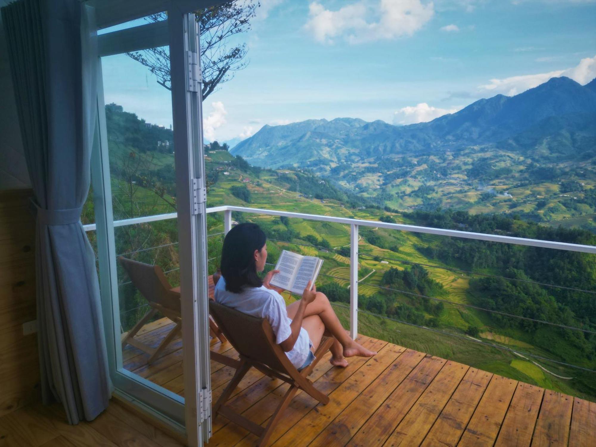 Phansi - Glamping, View Point 360, Bar & Bbq ซาปา ภายนอก รูปภาพ