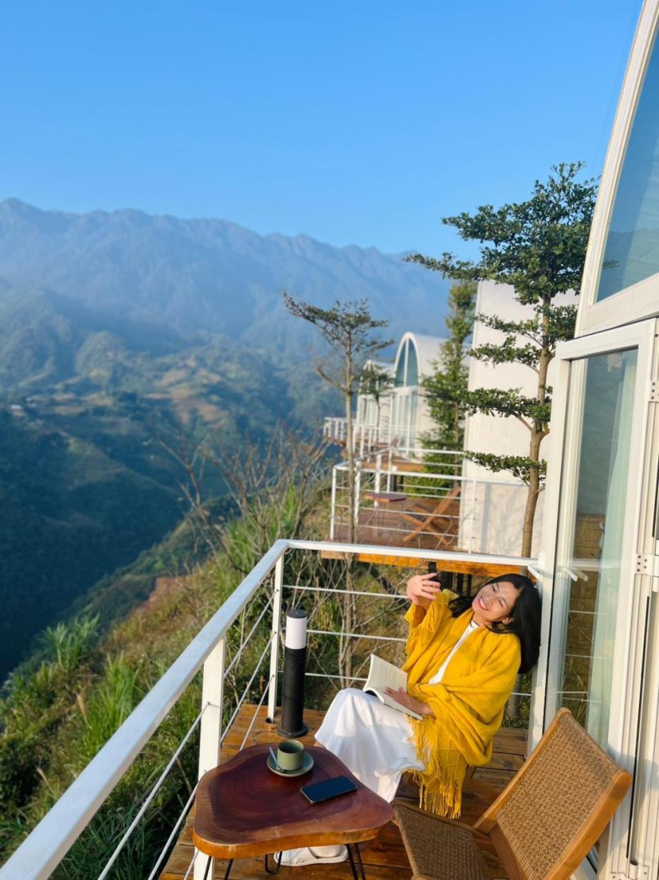 Phansi - Glamping, View Point 360, Bar & Bbq ซาปา ภายนอก รูปภาพ